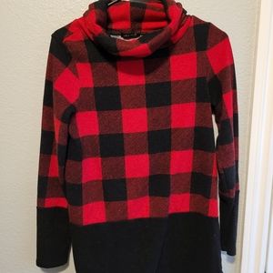 ❄️Sz M plaid sweater